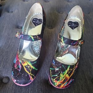 Hot Chocolate Design Chocolitas Mary Jane pump Paint